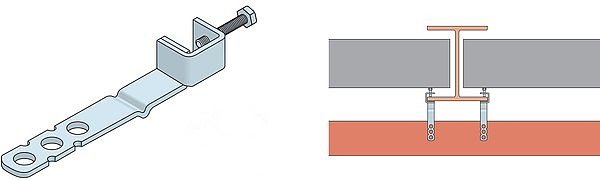 ancon steel to masonry ties