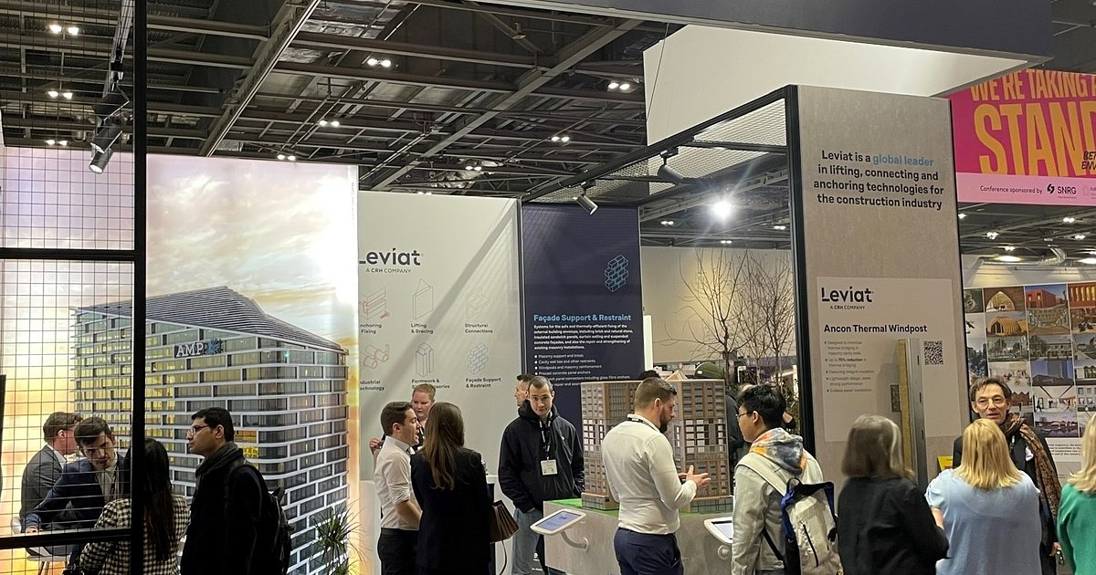 Future Build Stand Leviat takes a stand for sustainability with ground-breaking engineered ...