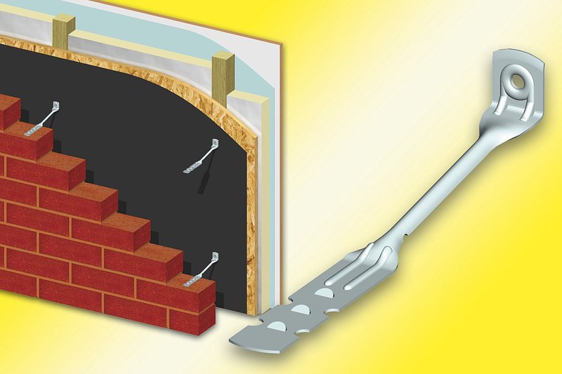 Timber Frame Wall Tie for 100mm Cavity Ancon