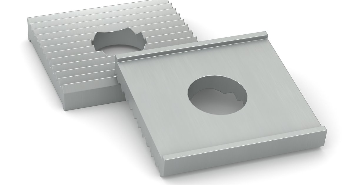 Simple Orientation Mark Enhances Classic Ancon Serrated Washer Design